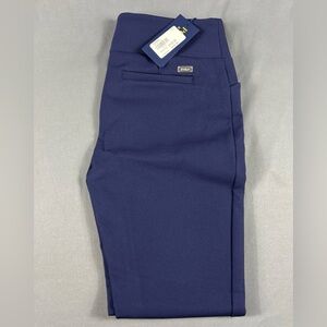 Polo Ralph Lauren Womens Golf Pants Navy Blue Nylon Spandex